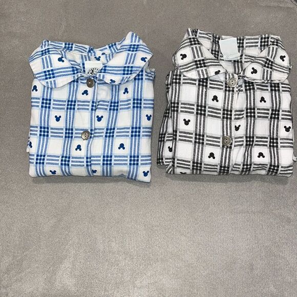 Disney flannel pajama tops bundle - Picture 1 of 11